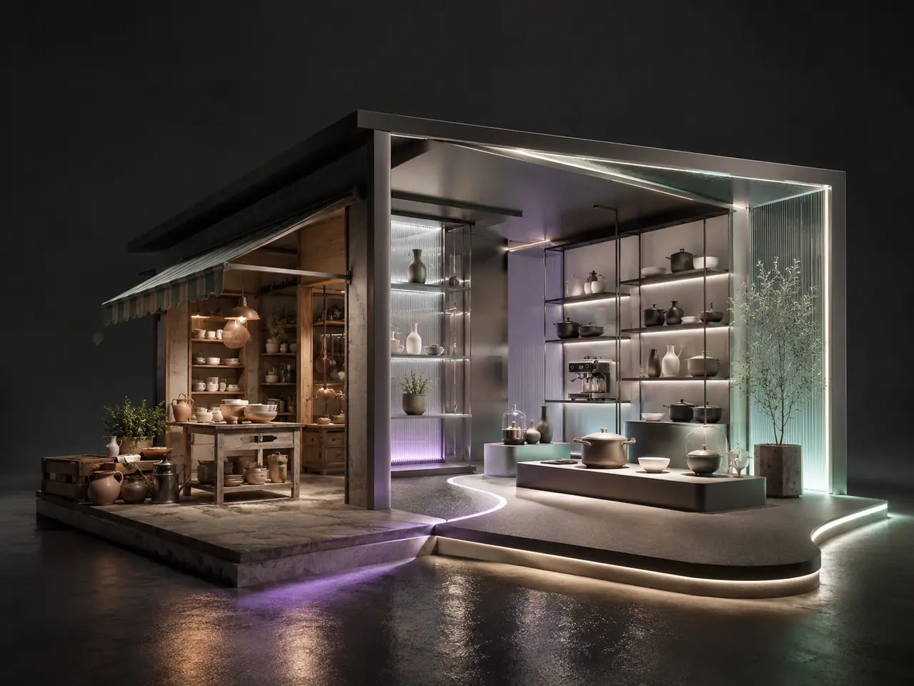 Business presence and storefront evolution