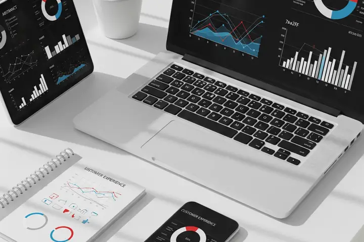 Desk with UX/CX abstractions