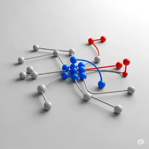 Abstract nodes and links